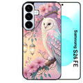 Coque pour Galaxy S26 et PLUS ULTRA FE chouette cerisier