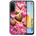 Coque pour POCO C81 PRO coeur candy