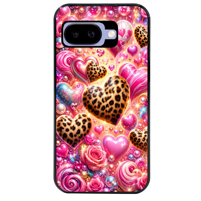 Coque pour Pixel 8A 9A 10A coeur candy