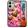 Coque pour Redmi 17 et 17C 4G 5G coeur candy