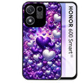 Coque pour Honor 600 SMART coeur violet