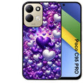 Coque pour POCO C95 PRO coeur violet