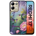 Coque pour Redmi 17 et 17C 4G 5G personnalisée colibri couple