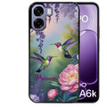 Coque pour Oppo A6 A6 A6K personnalisée colibri couple