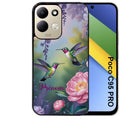 Coque pour POCO C95 PRO personnalisée colibri couple