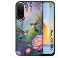 Coque pour POCO C81 PRO personnalisée colibri couple