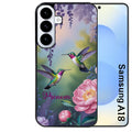 Coque pour Galaxy A08 A18 A28 A38 A58 personnalisée colibri couple
