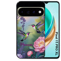 Coque pour Pixel 10 / 11 / PRO / XL personnalisée colibri couple
