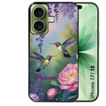Coque pour Iphone 18 / PRO / PRO MAX / 18E personnalisée colibri couple