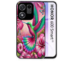 Coque pour Honor 600 SMART colibri et fleurs