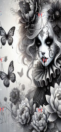 Clown noir