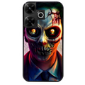 Coque noire taperso pour POCO M6 4G motif joker style zombie protection antichoc personnalisée