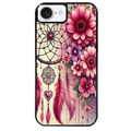 Coque noire taperso pour Iphone 17 17E AIR MAX PRO avec motif dreamcatcher et coeur protection antichoc personnalisée