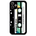 Coque noire taperso pour OPPO A5 PRO 4G et 5G personnalisable avec motif cassette vintage protection antichoc personnalisée