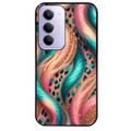 Coque noire taperso pour Redmi 15 4G et 5G avec motif effet fourrure leopard 2 protection antichoc personnalisée