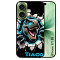 Coque pour Iphone 18 / PRO / PRO MAX / 18E personnalisée dino T Rex