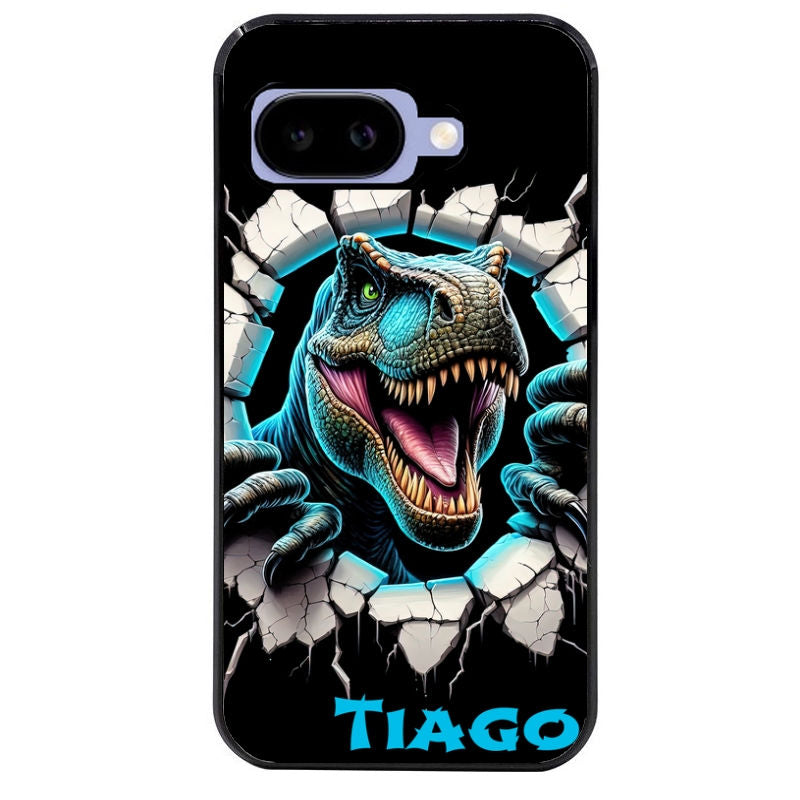 Coque pour Pixel 8A 9A 10A personnalisée dino T Rex