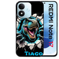 Coque pour Redmi Note 17 et PRO 4G 5G Max personnalisée dino T Rex