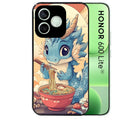 Coque noire pour Honor 600 LITE avec motif dragon ramen 2 protection antichoc personnalisée