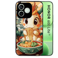 Coque noire pour Honor 600 LITE avec motif dragon ramen 3 protection antichoc personnalisée