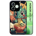 Coque noire pour Honor 600 LITE avec motif dragon ramen 1 protection antichoc personnalisée