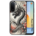 Coque pour POCO C81 PRO dragon japan