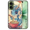 Coque pour Iphone 18 / PRO / PRO MAX / 18E dragon ramen 2