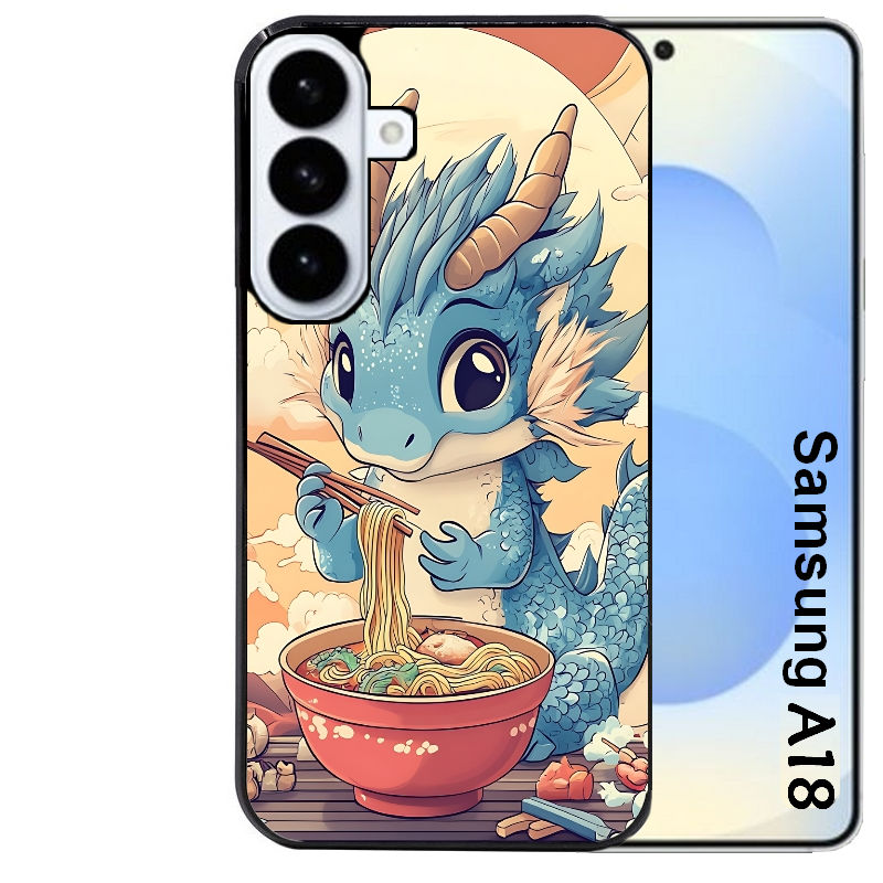 Coque pour Galaxy A08 A18 A28 A38 A58 dragon ramen 2
