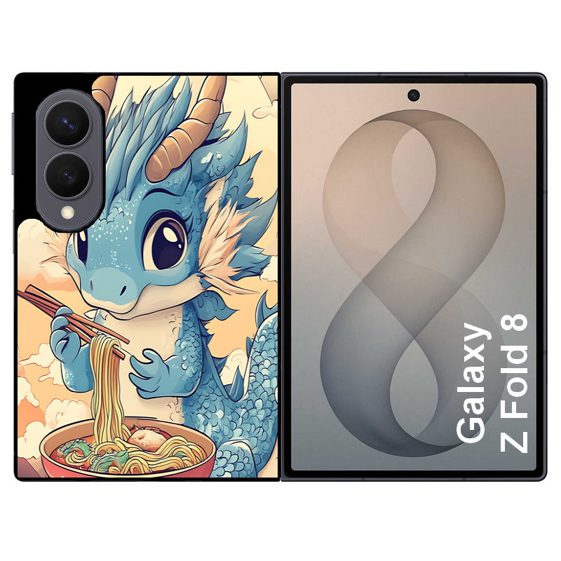 Coque pour Z FOLD 8 dragon ramen 2