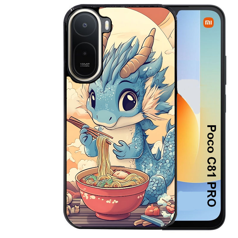 Coque pour POCO C81 PRO dragon ramen 2