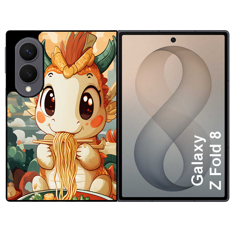 Coque pour Z FOLD 8 dragon ramen 3