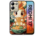Coque pour Redmi 17 et 17C 4G 5G dragon ramen 3