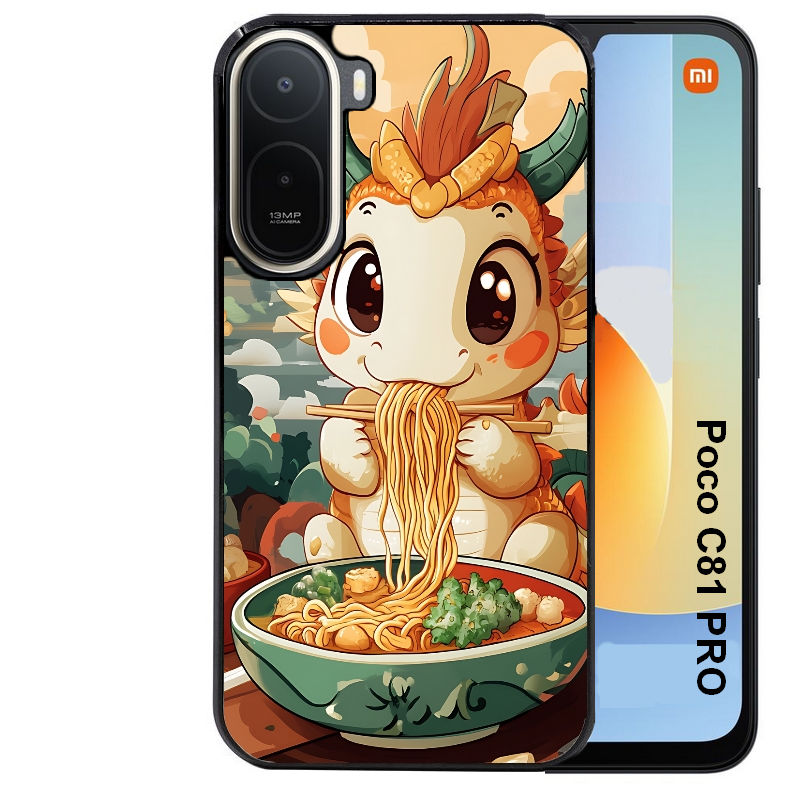 Coque pour POCO C81 PRO dragon ramen 3