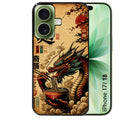 Coque pour Iphone 18 / PRO / PRO MAX / 18E dragon ramen vintage