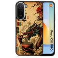 Coque pour POCO C81 PRO dragon ramen vintage