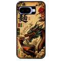Coque pour Pixel 8A 9A 10A dragon ramen vintage