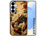 Coque pour Galaxy A08 A18 A28 A38 A58 dragon ramen vintage
