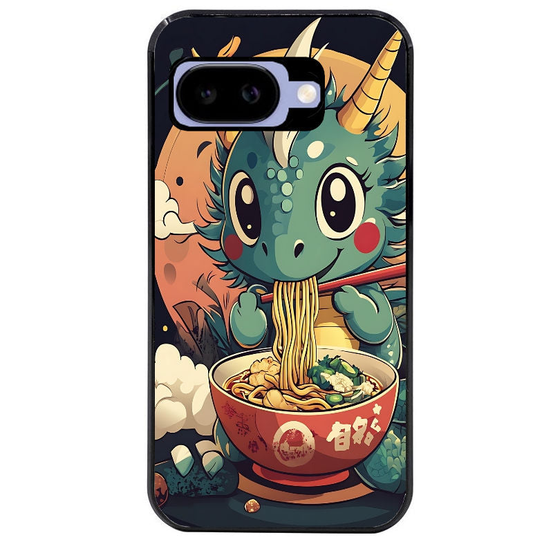 Coque pour Pixel 8A 9A 10A dragon ramen 1