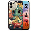 Coque pour Redmi 17 et 17C 4G 5G dragon ramen 1