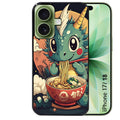 Coque pour Iphone 18 / PRO / PRO MAX / 18E dragon ramen 1