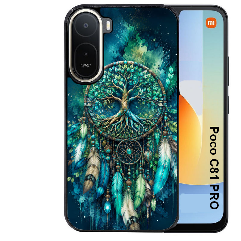 Coque pour POCO C81 PRO dreamcatcher arbre de vie