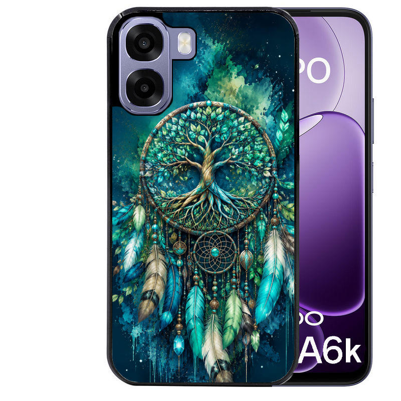 Coque pour Oppo A6 A6 A6K dreamcatcher arbre de vie