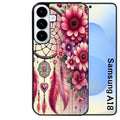Coque pour Galaxy A08 A18 A28 A38 A58 dreamcatcher et coeur