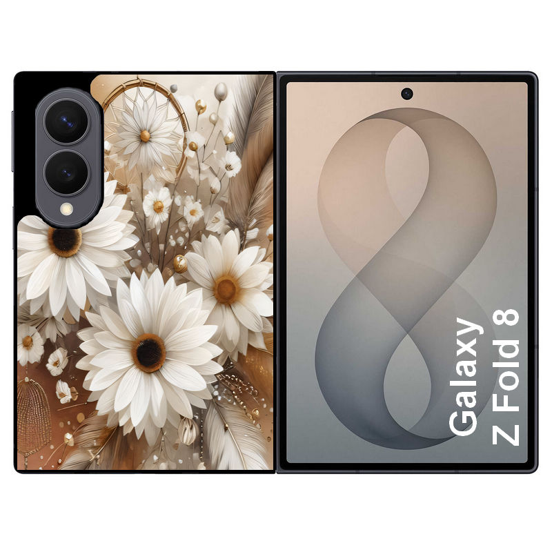 Coque pour Z FOLD 8 dreamcatcher marguerite