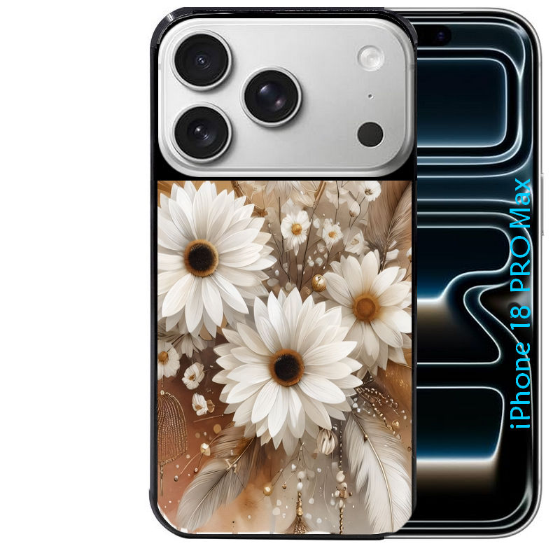 Coque pour Iphone 18 / PRO / PRO MAX / 18E dreamcatcher marguerite