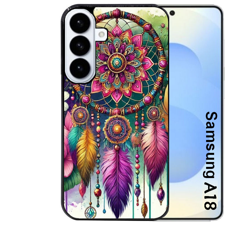 Coque pour Galaxy A08 A18 A28 A38 A58 dreamcatcher et mandala