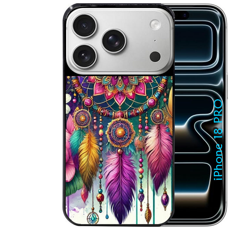 Coque pour Iphone 18 / PRO / PRO MAX / 18E dreamcatcher et mandala
