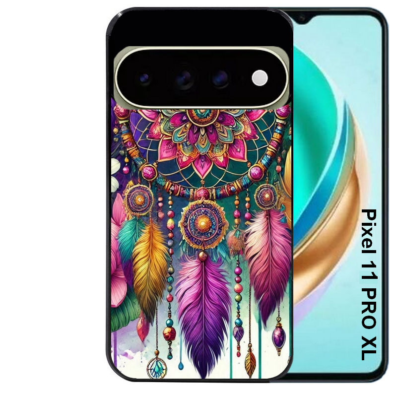Coque pour Pixel 10 / 11 / PRO / XL dreamcatcher et mandala