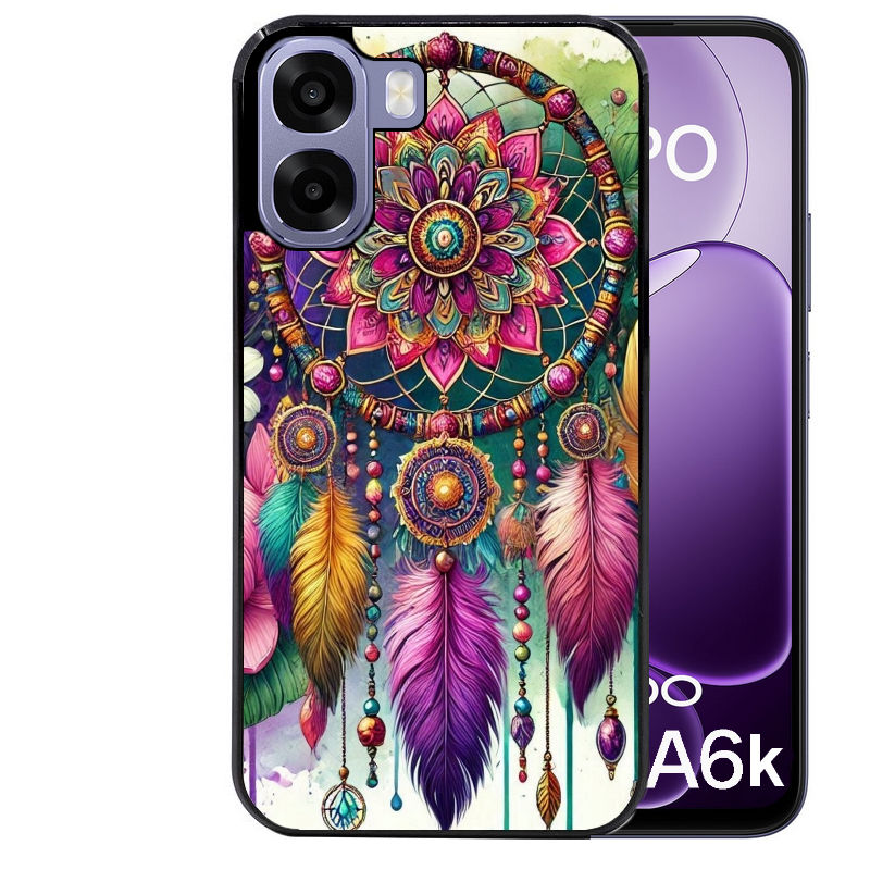 Coque pour Oppo A6 A6 A6K dreamcatcher et mandala