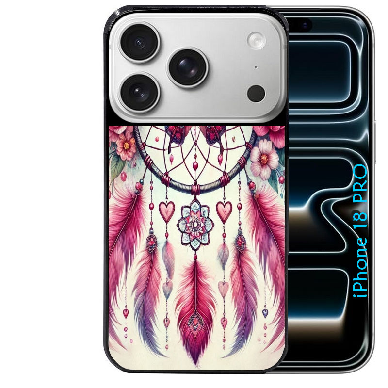 Coque pour Iphone 18 / PRO / PRO MAX / 18E dreamcatcher et papillon
